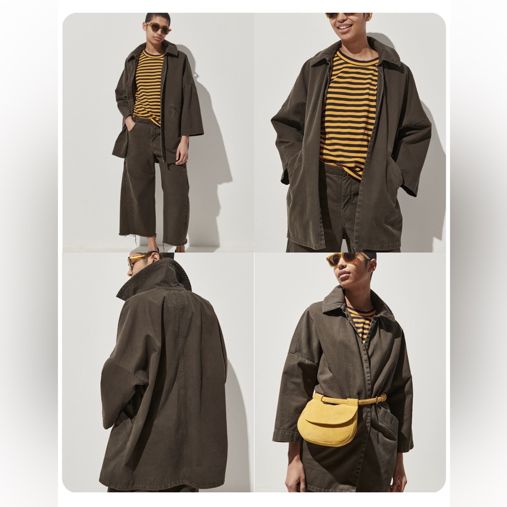 Rachel Comey Husk cotton, dark olive, size 00